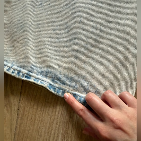 BP Acid wash bleached denim wide leg high waisted jeans - Picture 15 of 16